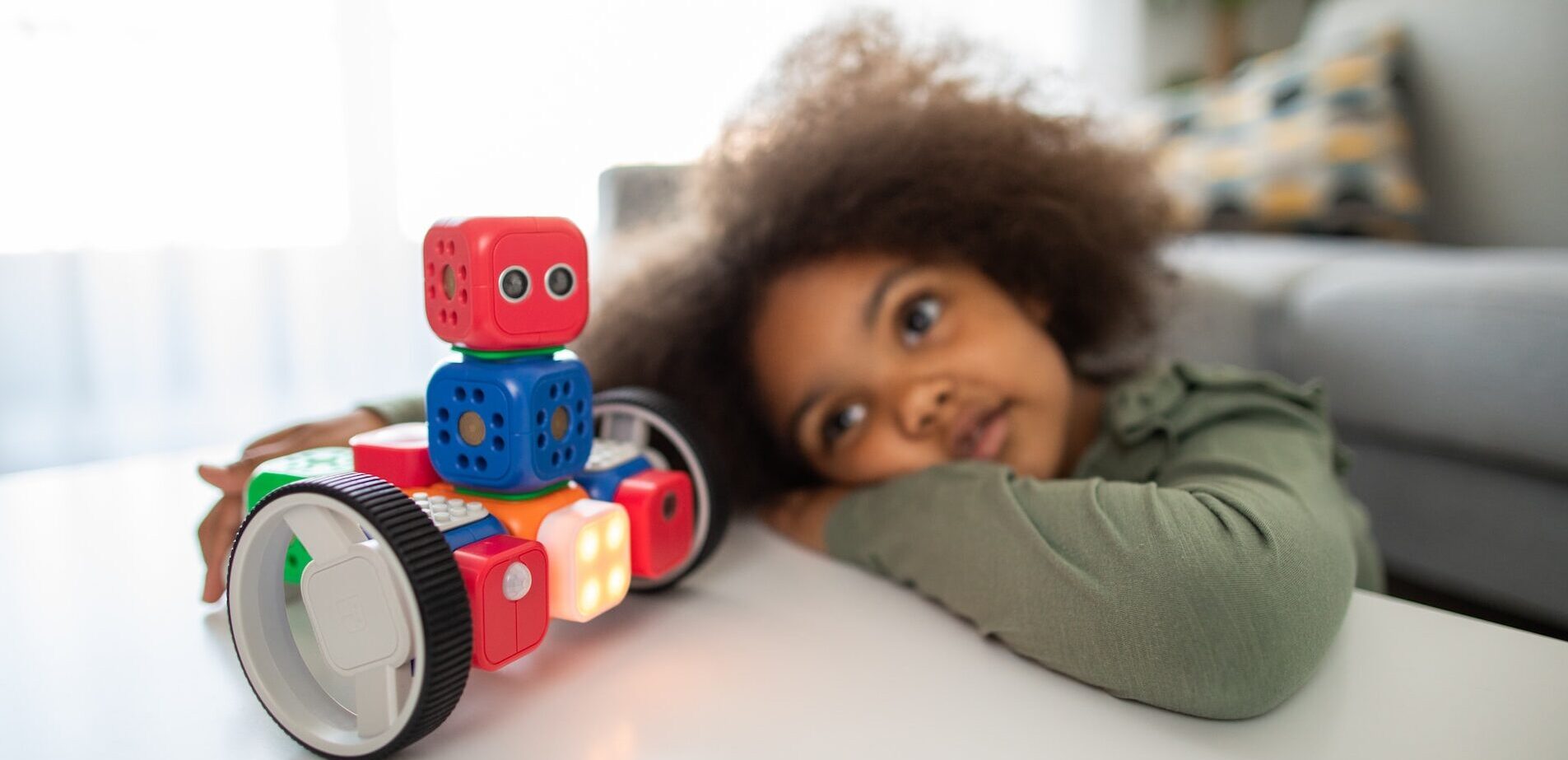 ロボットと子供